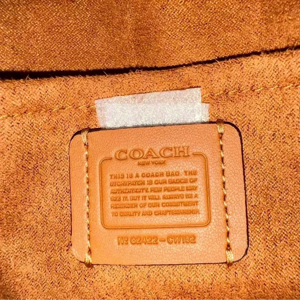 Coach Brown Leather Women's Bag NWT - Picture 4 of 10